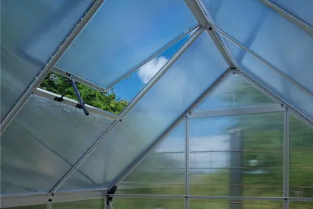 ICON 6 · 6.1 m² (6' x 10') Mill w/4 mm Polycarbonate